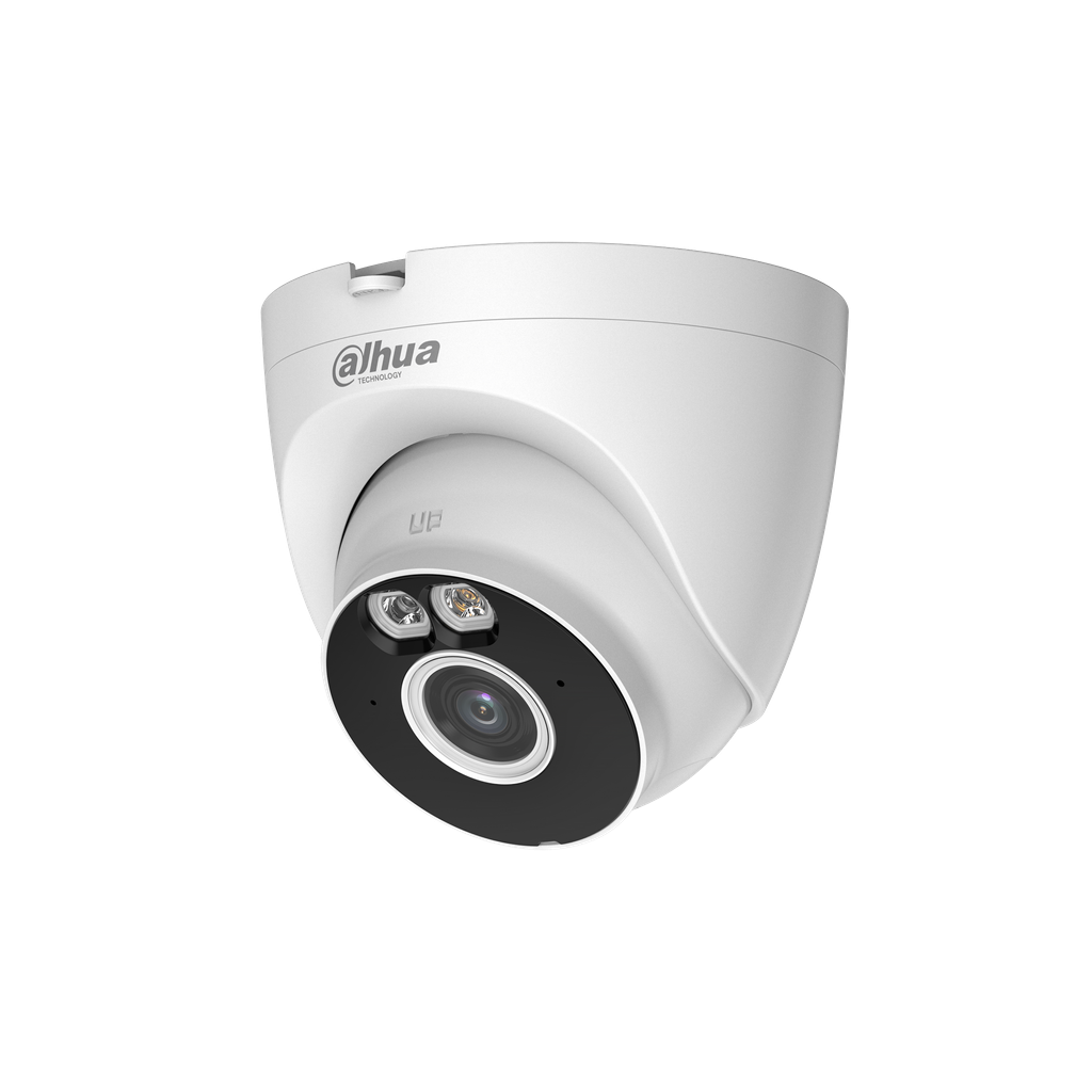 DH-IPC-T4AN-PV-0280B. MINI DOMO DAHUA WIFI. 4MP. DUAL LIGHT ACTIVE DETERRANCE. LF. 2.8MM. IR 30MTS.