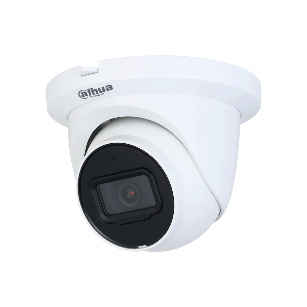 DH-IPC-HDW2541TMP-S-0280B. Cámara IP Dahua tipo eyeball 5MP lente fijo 2.8mm IR 30m porteccion IP67