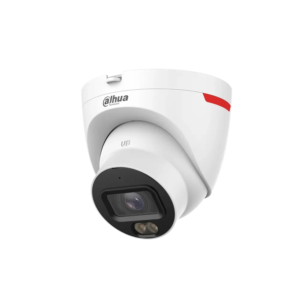DH-IPC-HDW2649TP-S-LED-0280B-PRO. Cámara IP Mini Domo WizColor, 6MP, Lente Fijo 2.8mm, Led 30M, SMD Plus, IP67