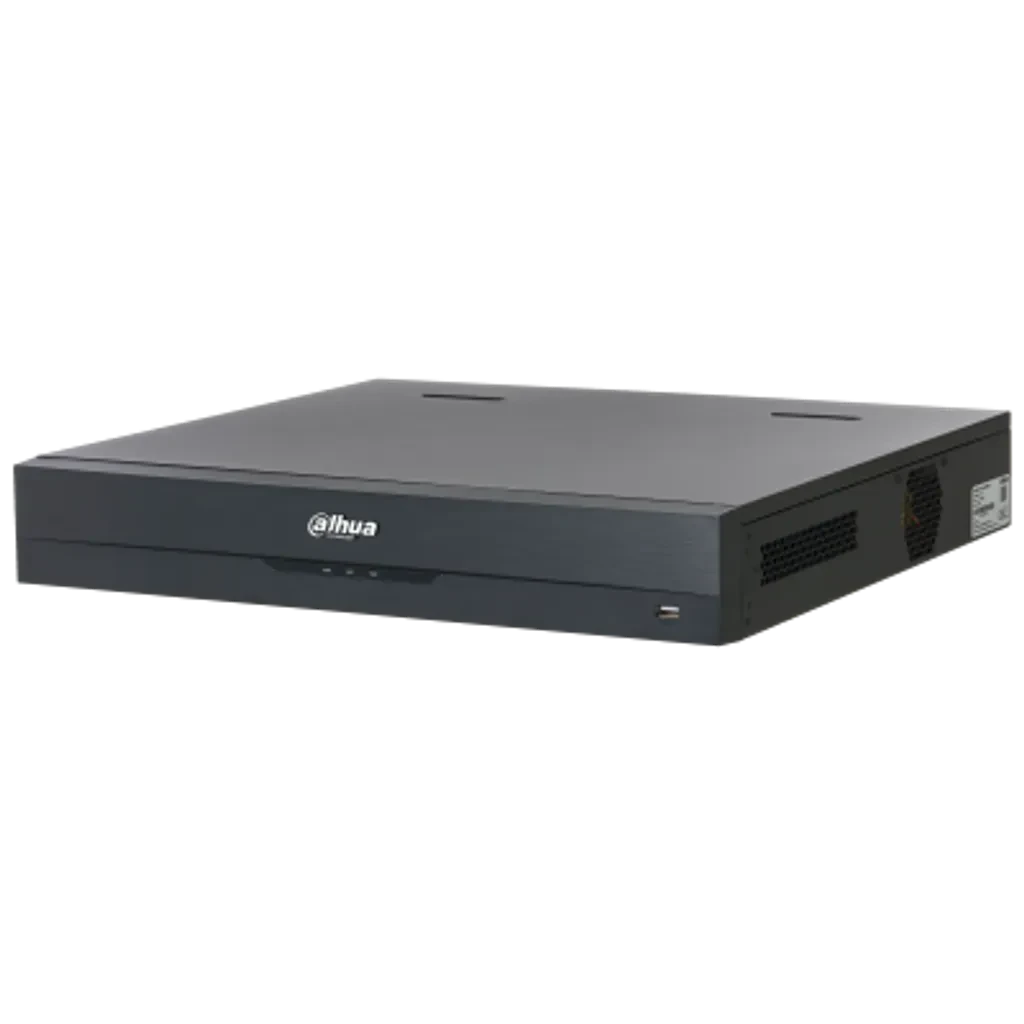 DHI-NVR5464-EI2. NVR Dahua, 64 canales, 4 discos duros, 2U, Tecnología WizSense, posee Detección de Rostro, Reconocimiento Facial, AcuPick, ANPR, SMD Plus. Metadata.