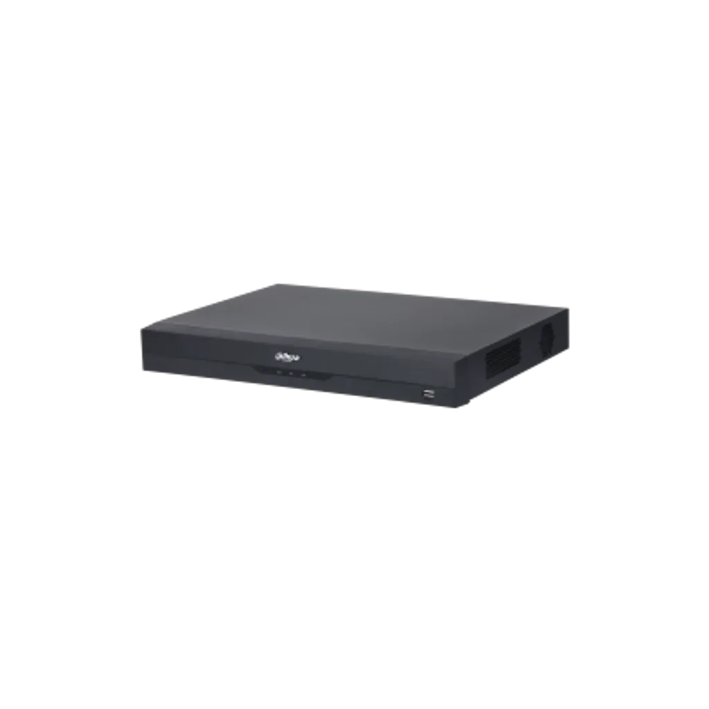 DH-XVR4232AN-I/T. XVR Dahua de 32 Canales Análogos, o Hasta 20 IP , 2 Disco Duro, 1 U, Tecnología WizSense, Permite Audio Bidireccional, SMD Plus. 