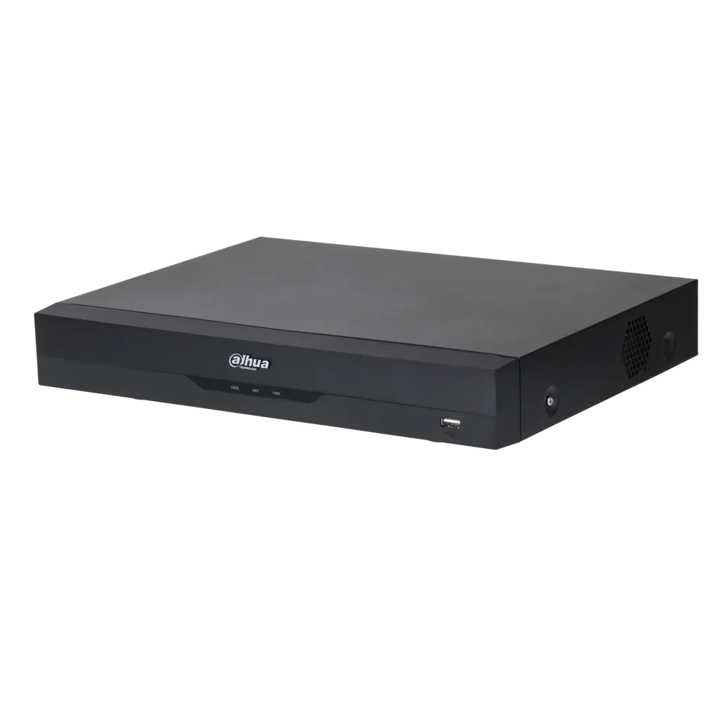 DH-XVR5116HE-I3/T. XVR Dahua de 16 Canales Análogos, o Hasta 24 IP , 1 Disco Duro, 1 U, Tecnología WizSense, Posee Detección de Rostro, Reconocimiento Facial, AcuPick, SMD Plus. 