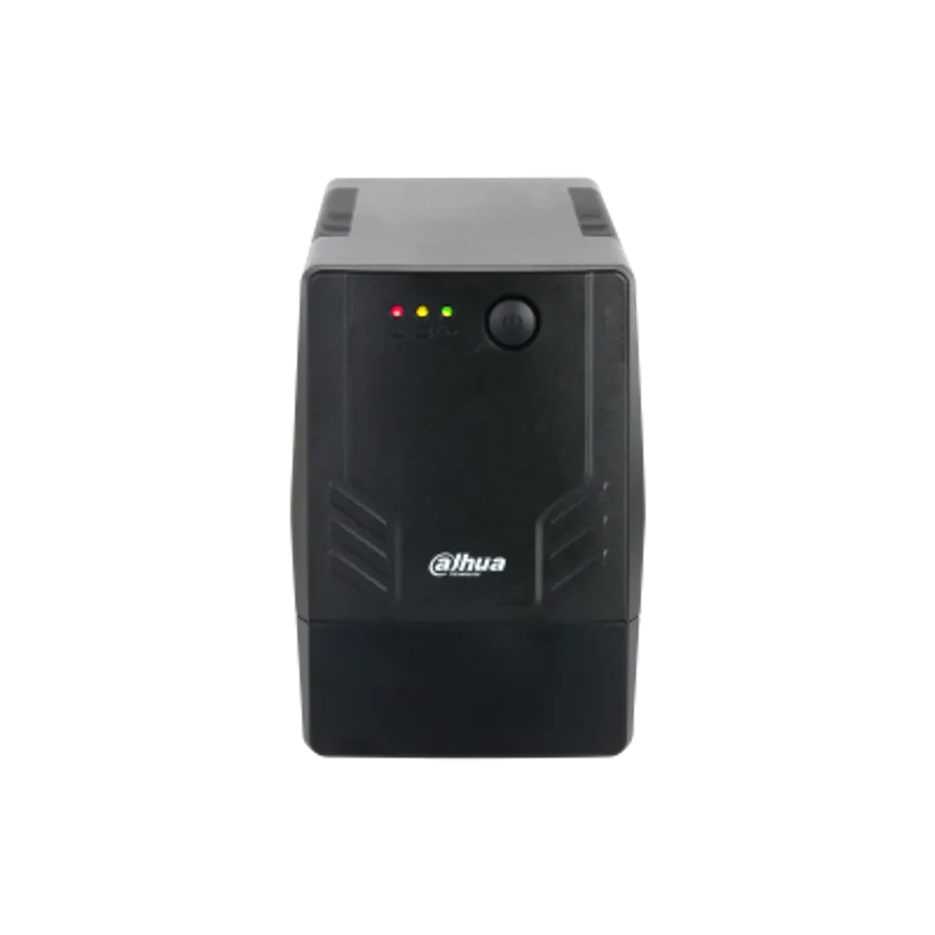 DH-PFM3350-600. UPS Interactiva Dahua, 600VA, 360W, Dos Enchufes Posteriores que Soportan Hasta 2.7 A.